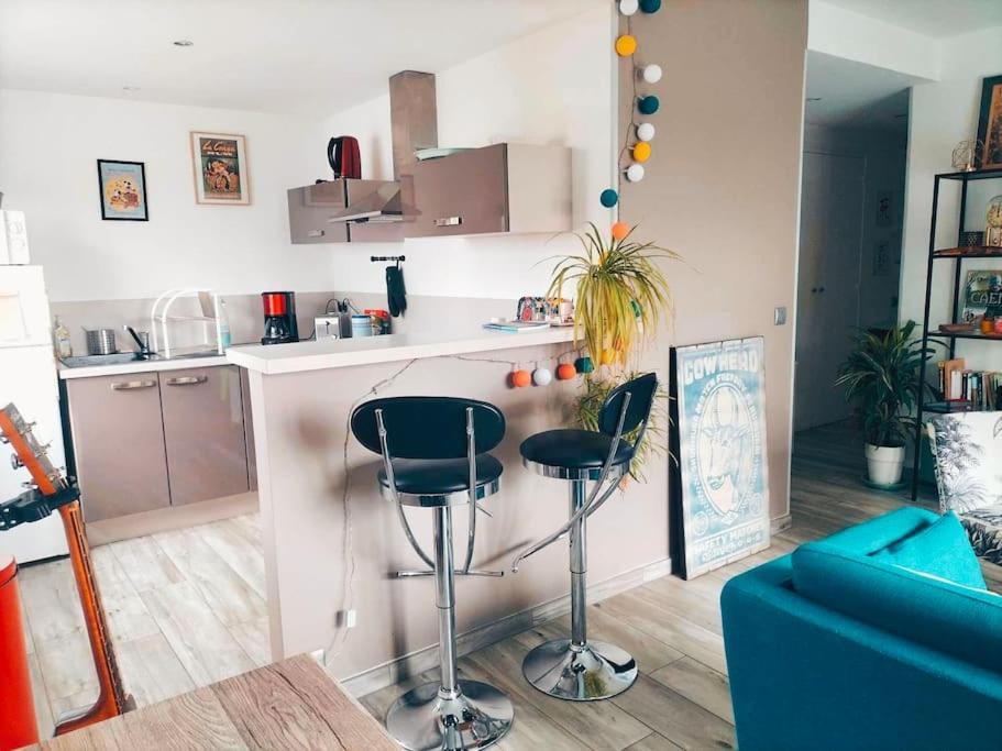 Cozy Apartment Free Parking Кан Экстерьер фото